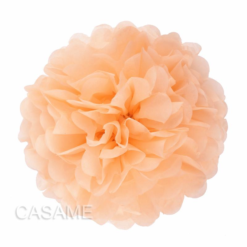 10pcs 4 6 8 10 12 Inch Tissue Paper Pom Poms Wedding Party Paper Pompom Flower for Wedding Decoration Pompoms Birthday Baby KTY