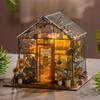 Handmade DIY Wooden Greenhouse Toy - Creative Gift for Girls & Girlfriends