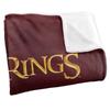 Lord Of The Rings One Ring Reflection Blanket