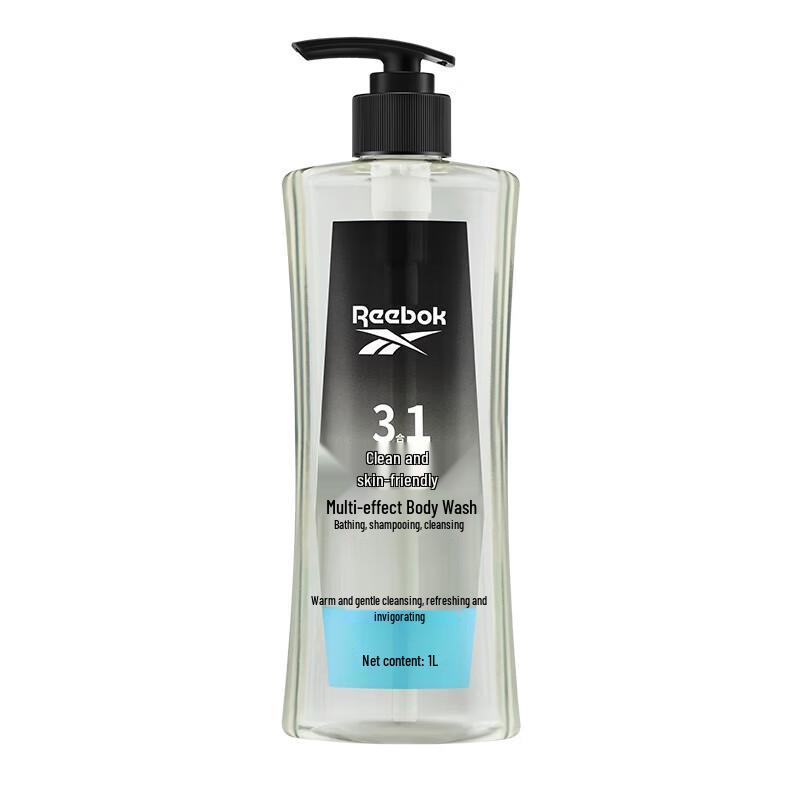 Reebok Men's 3-in-1 Hair, Face & Body Wash