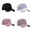 Lightweight Woman Shiny Cap Breathable Rhinestone Visor Hats  Outdoor Sports