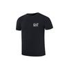 Emporio Armani EA7 Series SS22 Solid Color Classic Letter Logo Short Sleeve T-Shirt Men tops Black 3ZPT52-PJ03Z-1200