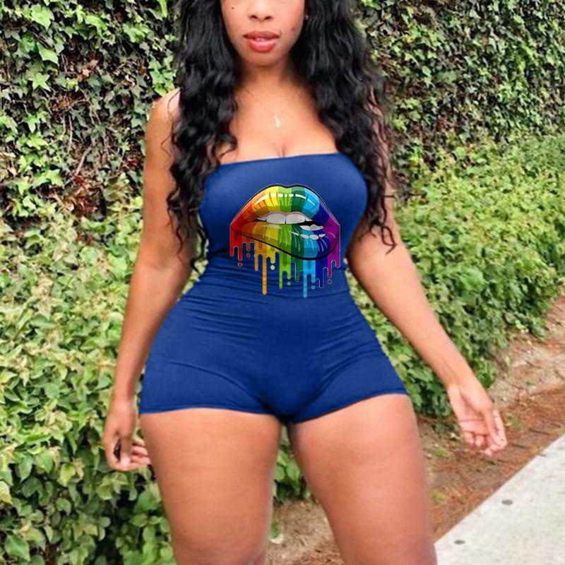 rainbow romper plus size