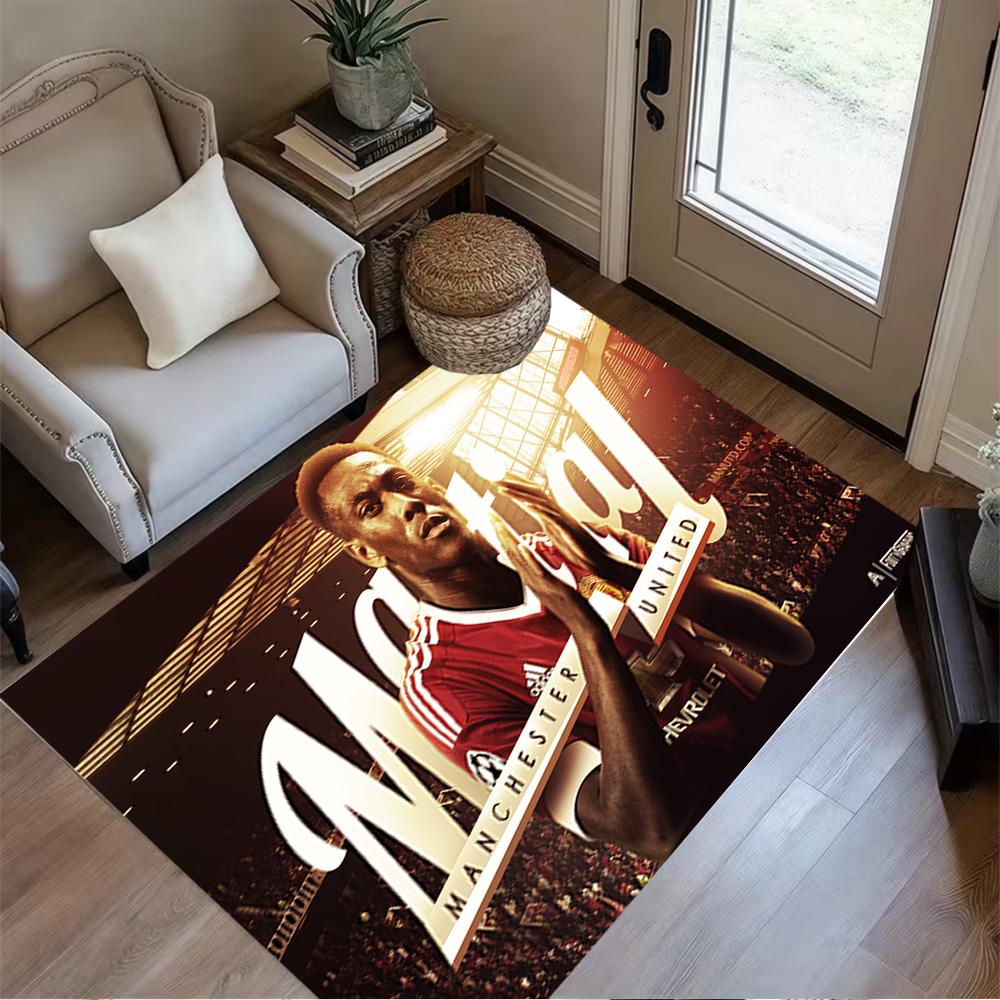 Tottenham Hotspur Celebration Carpet Suitable for Living Rooms Hallway Foyer Dining Room Antislip Carpet Office Home Decor Best for Christmas