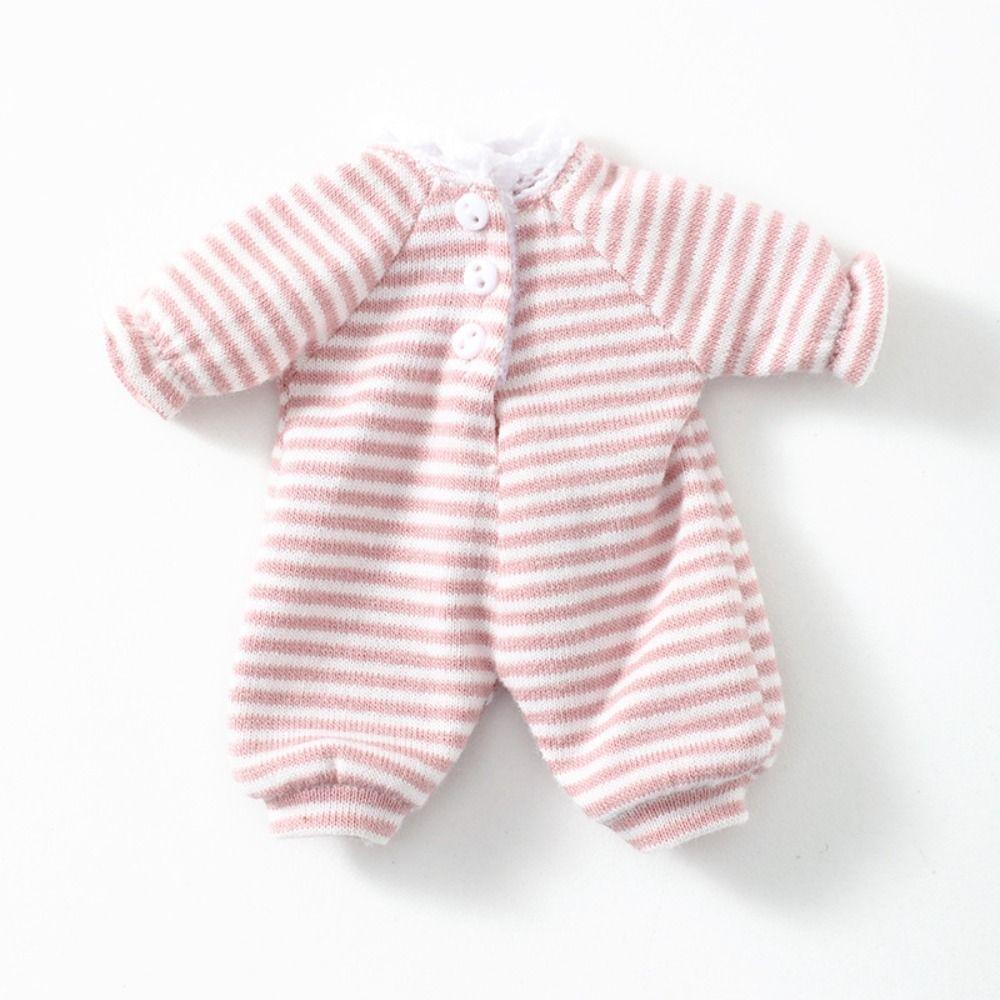 

Смугаста піжама для ляльок 7 кольорів GSC 1/11 1/12 Doll/ob11 obitsu 11 Doll/for 1/12 BJD Doll 1