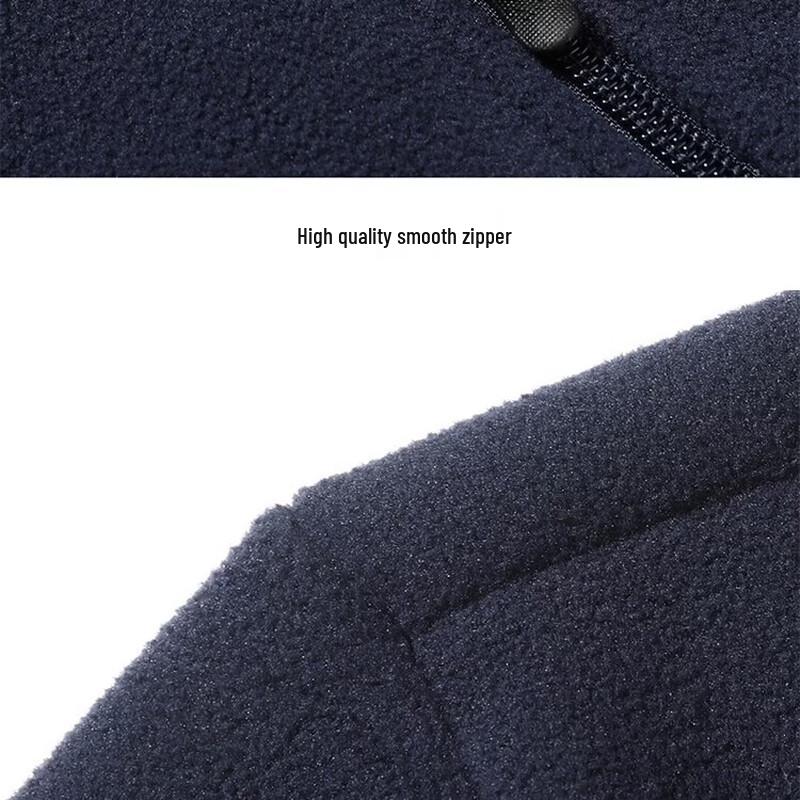 Pierre Cardin Men's Thickened Fleece Cardigan