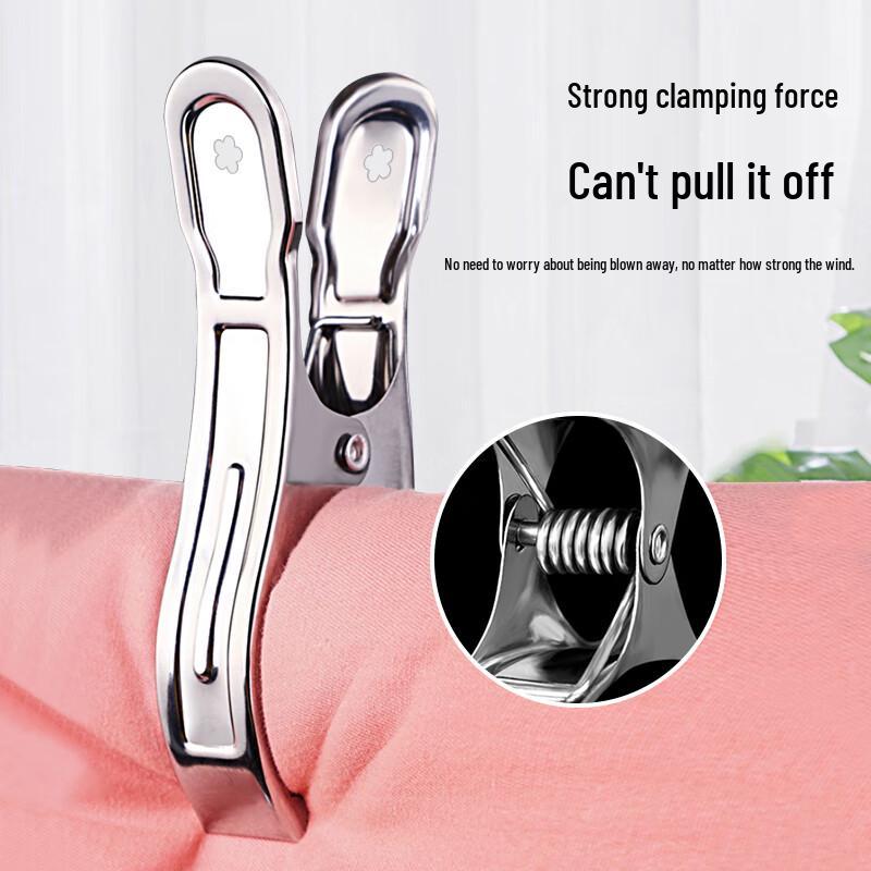 Vilscijon Stainless Steel Clothes Drying Clips