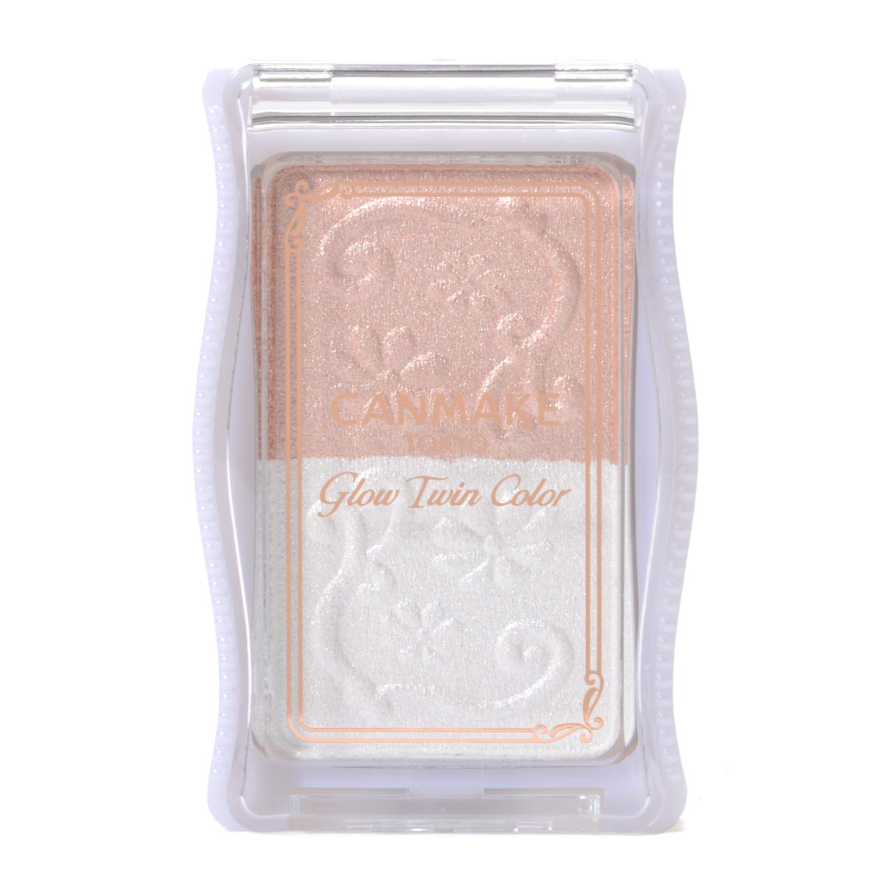 

Тени для век Canmake Glow Twin Color 05 Pink Beige Pearl Glam 3,5 г (х 1)
