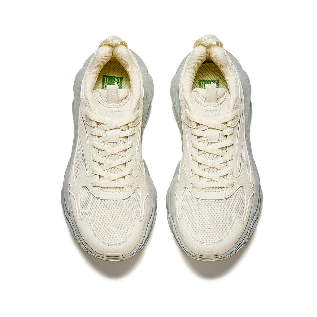 Anta Chunguang Retro Thick Sole Versatile Height Increasing Lightweight Breathable Commuting Sports Low Top Casual Shoes Kids Casual Shoes 922548832-2