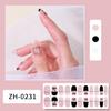 22Pcs Nail Wraps Polish Strips Self Adhesive Nail Polish Sticker Gel Nail Strips