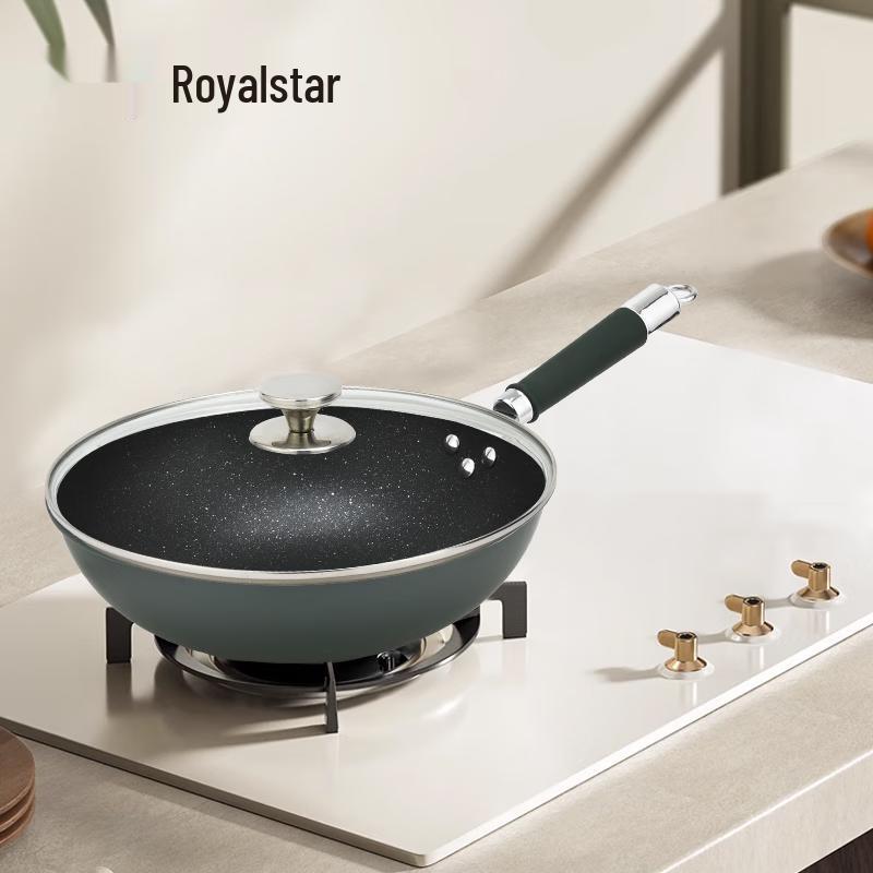 Royalstar Moyun 32cm Non-stick Wrought Iron Wok