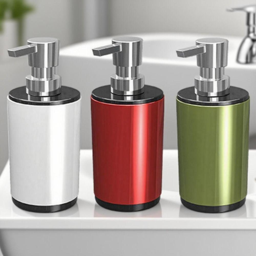Press Type Lotion Dispenser Bottles Refillable Liquid Soap Container  Kitchen