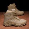 Winter Large Size 46 Shock-absorbing and Wear-resistant Tactical Boots Outdoor Hiking Training Boots Outdoor Mountaineering Boots Desert Boots Men