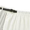 Skechers High Waist Fashion Soft Color Block Skirt Three Quarter Cargo Shorts Women shorts Cotton-Candy-White L224W151-0074
