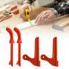 4pcs Plastic Safety Push Stick Set for Tablesaw and Carpentry Router Table Protective Hand Tools In Ergonomic Design