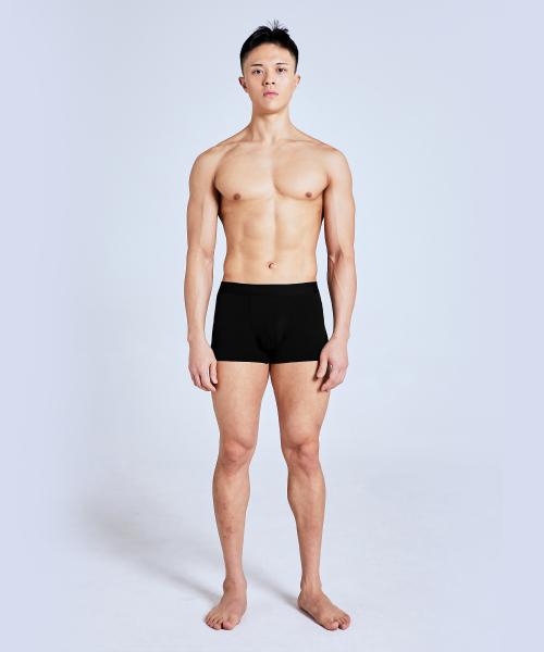 [DAP] Nudifit Seamless Solid Black Men's Trunks [Shipped from Korea] 100% Authentic