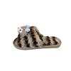 Cute cartoon Shirley rose fluffy slippers women's outerwear 2025 autumn new comfortable soft bottom home versatile cotton mop
