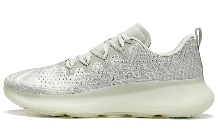 Li Ning Wujie 4 Тканевая Амортизация Скользкие Устойчивые к Истиранию Низкие Тренировочные Кроссовки Мужские Антарктический Серый AFVS007-1 43.5