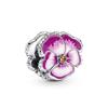 Pandora Pink Pansy Flower Charm_790777C01