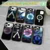 Coque de téléphone Stargate A-Atlantis Pour iPhone17,16,15,14,13,12,11 Plus,Pro Magnétique avec Charge Sans Fil Magsafe