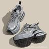 Inner heightening women's shoes 12cm new breathable dad shoes platform mesh small sports casual shoes women A8931