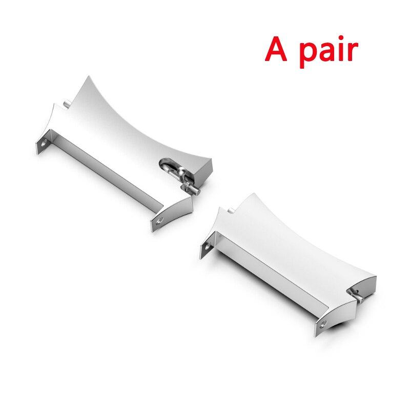 2pc Metal Connector For Samsung Galaxy Watch 7 5 4 40mm 44mm Stainless Steel Adapter Galaxy Watch 6 4 Classic 47mm No Gaps Case