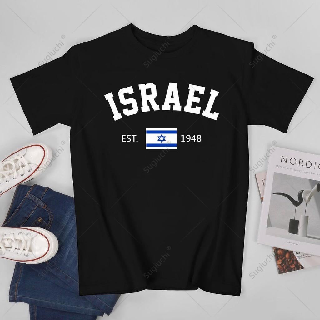 Unisex Unisex Israel EST1948 Independence Day Tshirt Tees T Shirts WoUnisex Boys 100 Cotton TShirt