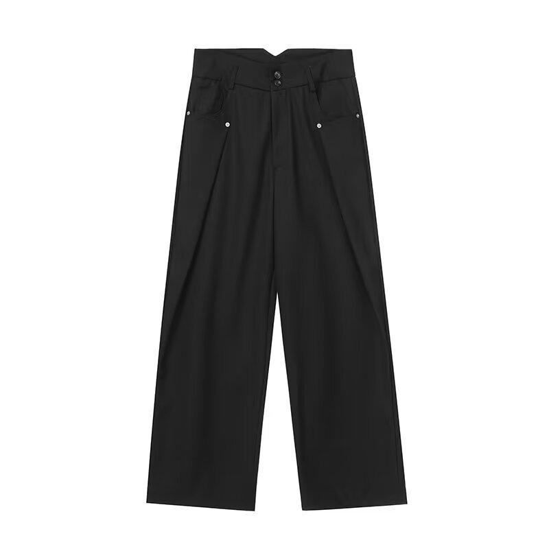 Men's Summer Lyocell Wide-Leg Trousers