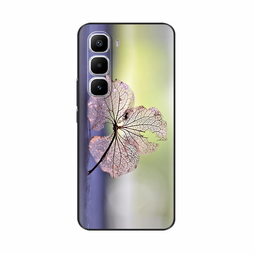 For Infinix Hot 60 Pro Plus Case Popular Love Heart Flower Soft TPU Silicone Back Cover For Infinix Hot 60i Hot60 Pro Phone Case