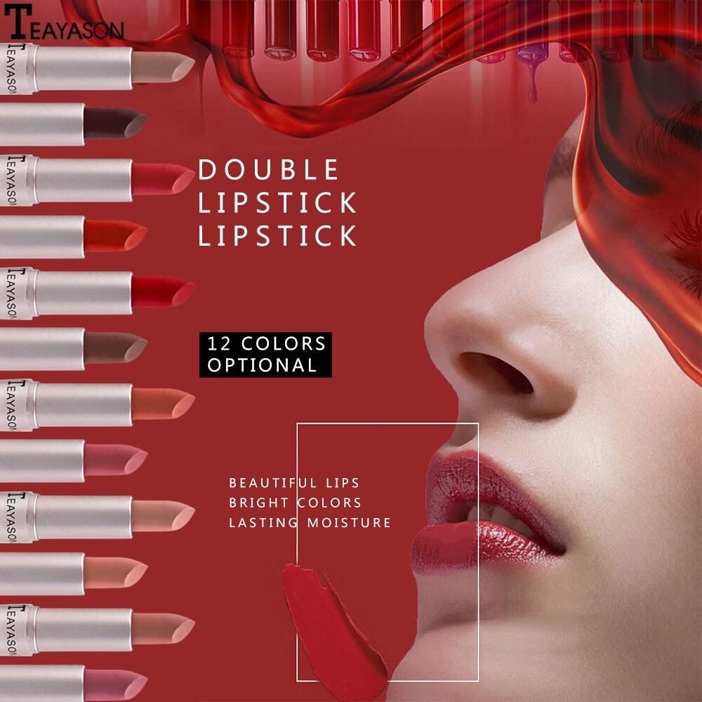 Rouge à lèvres brillant, scintillant et nacré, longue tenue, non collant, rouge sexy, waterproof, 12 couleurs, maquillage mode femme, 08