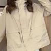 Women's Purple Retro Baseball Jacket - Lightweight, High-End Casual Cardigan for Spring and Autumn