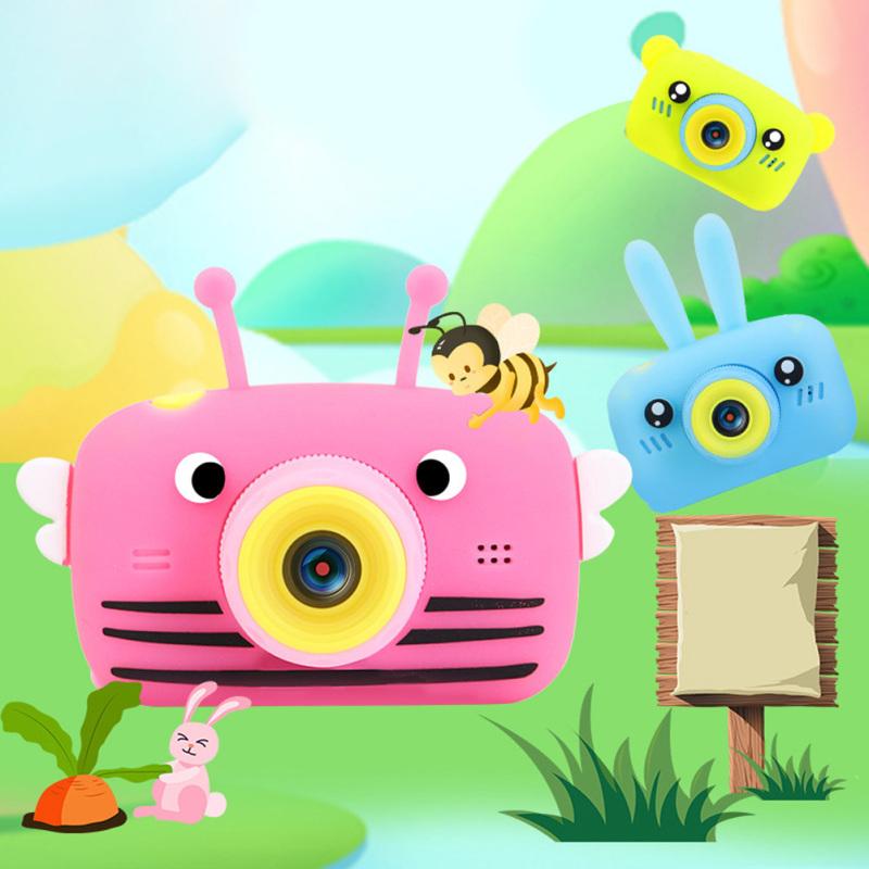 Buy Children's Camera Toy Cartoon Digital Camera Photo Video Dual Lens
