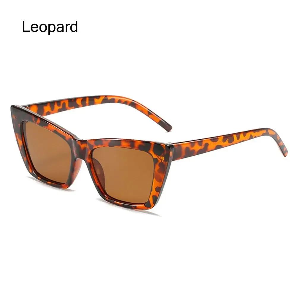 Fashion Square Sunglasses Woman Vintage Cat Eye Design Sun Glasses Female Male Personality Cool Retro Black Cateye Oculos