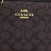 Coach MIni Jamie Camera Bag In Signature Canvas Gold Walnut Black