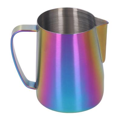 650ml 22oz Rostfri Mjölkskumningskanna Färgglad Kaffeskumningskanna