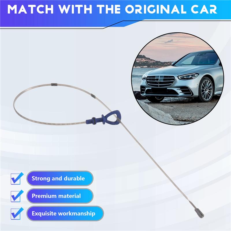 1 Piece Auto Engine Oil Dipstick Oil Dipstick 120589072100 As Shown Metal For Mercedes Benz C E S Class CLK SLK