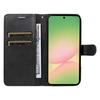 For Samsung Galaxy A57 5G Leather Wallet Case with Strap Solid Color Phone Stand Cover