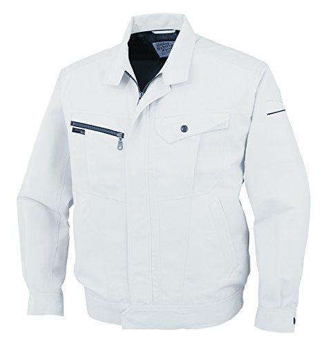 COCOS Nobuoka AS-721 Long Sleeve Blouson, Metallic Silver, Size M