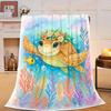 Capybara Chill Theme Throw Blanket Funny Quotes Design for Living Room Decor Gift for Her RelaxationStyle