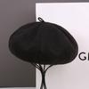Spring and autumn show face small beret children fashion students versatile big head circumference painter hat casual bud hat