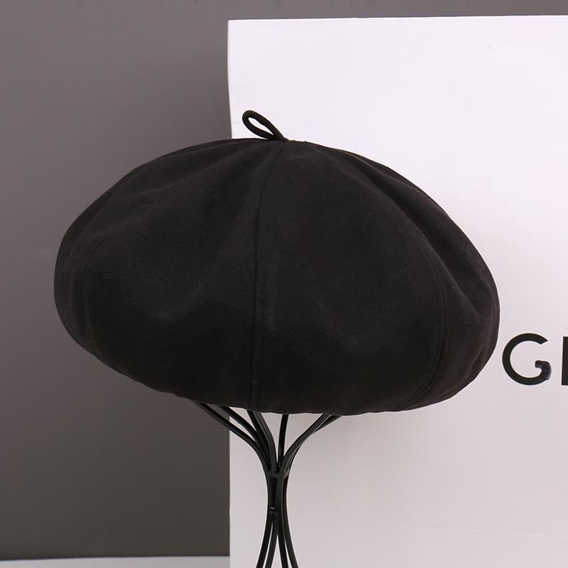 Spring and autumn show face small beret children fashion students versatile big head circumference painter hat casual bud hat