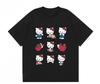 2026 Printed Loose and Casual Cute Fashionable Roundneck Shortsleeve Versatile Top Women Girls Tshirt