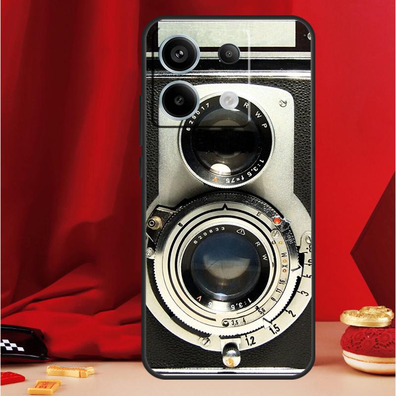 

Retro Vintage Camera Case For Xiaomi Redmi Note 14 12 11 10 13 15 Pro Plus Redmi 15 13 10C 12C 13C 14C 15C Funda Redmi Note 15 5G