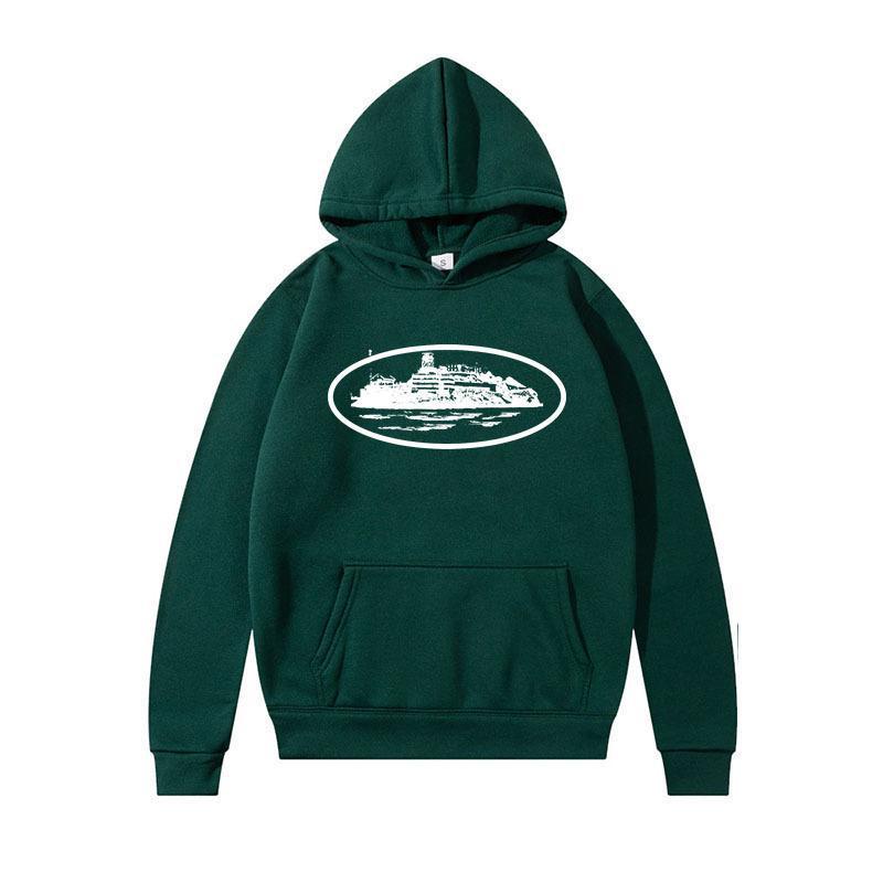 Corteiz Alcatraz Print Hoodie - High Street Men's Bestseller