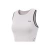 Fitness Series Versatile Casual Fashion Quick-Dry Cool Round Neck Sleeveless Vest Women Tops Moon-Mist-Gray AVSV194-2