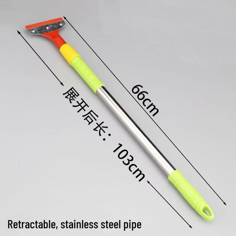 Multi-functional Cleaning Tool: Aluminum Alloy Scraper for Glass, Putty, and Grout Removal