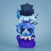 18.5cm/7.28in Animation NARUTO Figure Anya Forger Costume Play Uchiha Sasuke Action Figures Polyvinyl Chloride Statue Collector Miniature Playthings