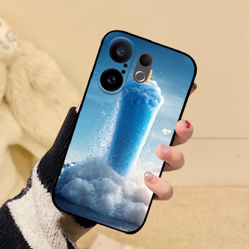 For VIVO S30 Pro Mini Phone Case Stylish Soft TPU Cover For Vivo X200 FE Shockproof Bumper Funda V2503 V2465A Lens Protection