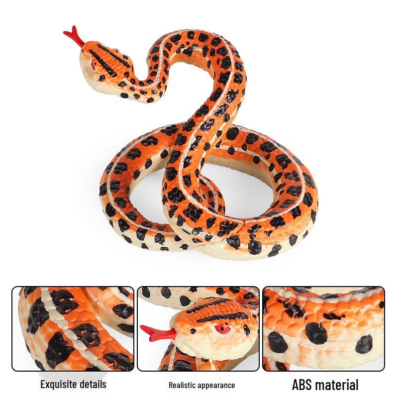 Children's Prank Toy: Realistic Snake Model - Viper, Rattlesnake, Python