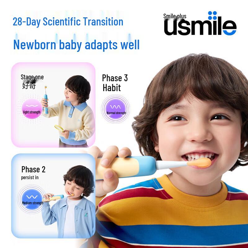 usmile A10 Kids Sonic Electric Toothbrush CN plug (adapter included)